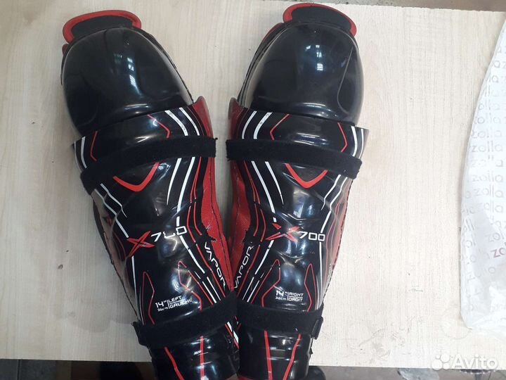 Хоккейная форма щитки трусы локти баул краги