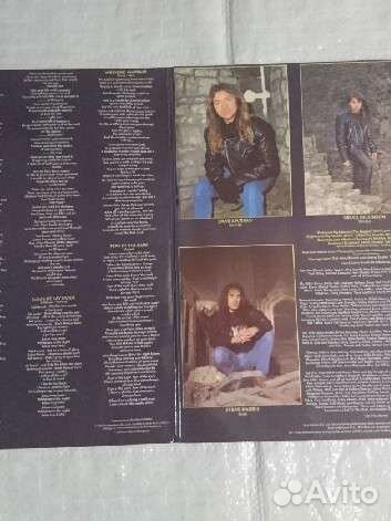 Две пластинки Iron Maiden