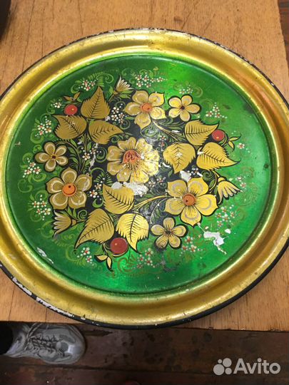 Поднос металлический