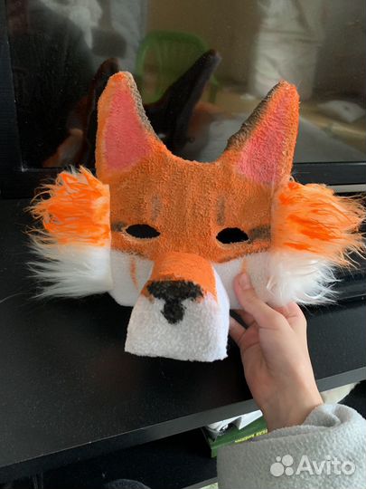 Маска лисы для квадробики