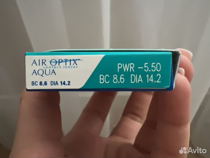 Линзы контактные air optix