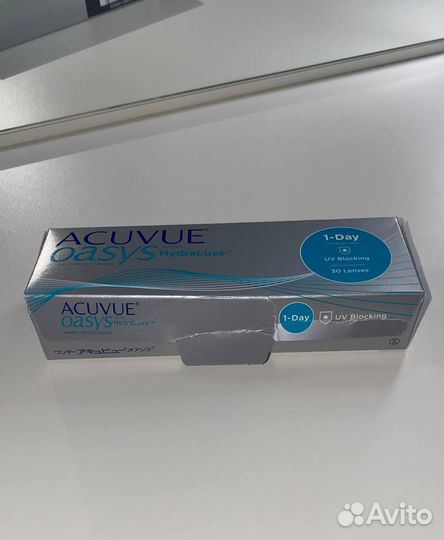 Линзы acuvue oasys 1-Day 26 шт. Минус 4,25