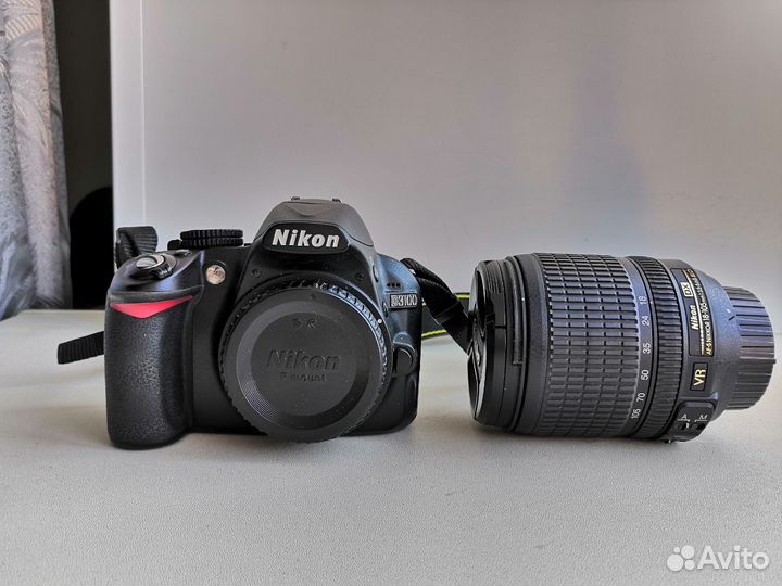 Зеркальный фотоаппарат Nikon D3100 + объектив