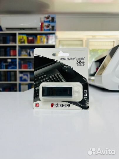 Flash Накопитель Kingston 32Gb USB 3.2 Новый