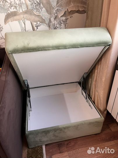 Пуф с ящиком для хранения 80/80