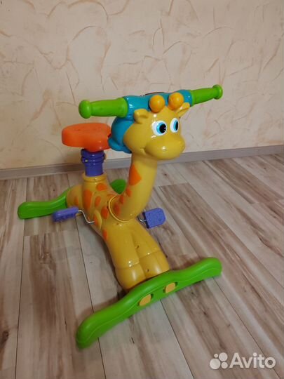 Жираф велотренажёр детский