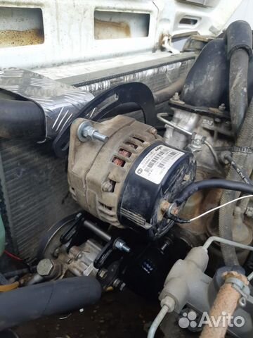 Кронштейн переноса генератора Нива с гур