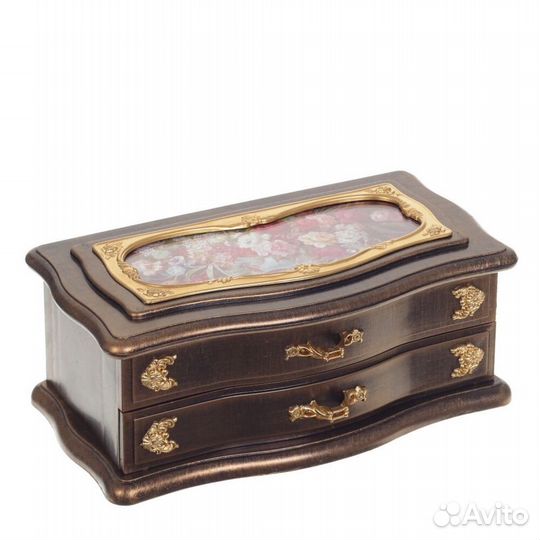 Шкатулка для украшений музыкальная, 22*12*9 см