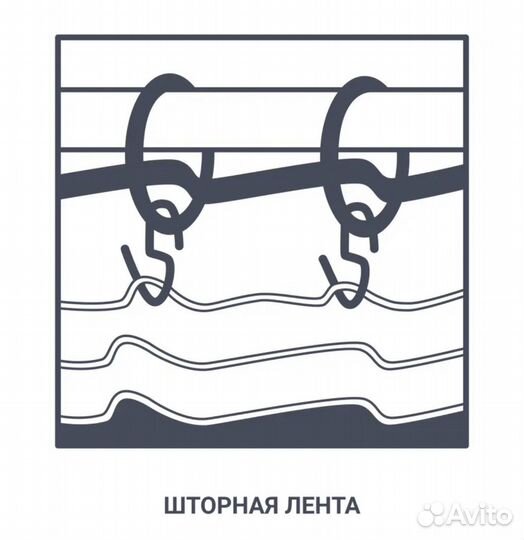 Тюль с Единорогами