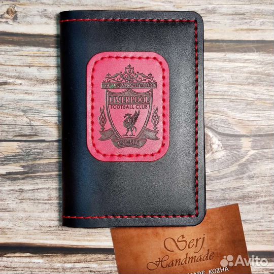 Обложка на паспорт натуральная кожа