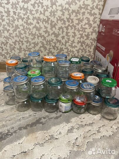 Баночки от детского питания чистые