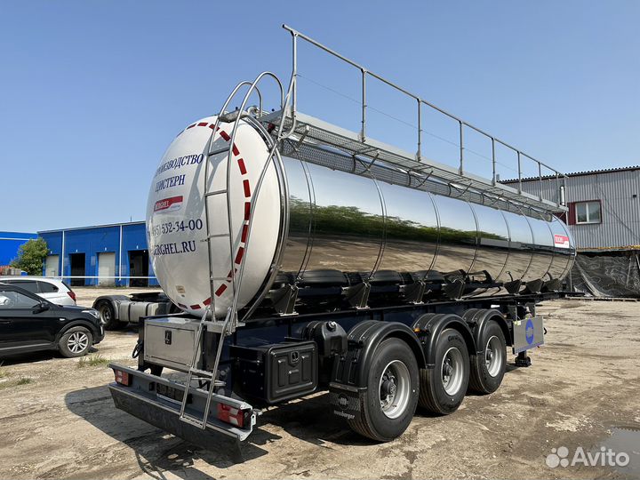 Полуприцеп пищевая цистерна BERGHEL 27300Л 3-осная, 2023