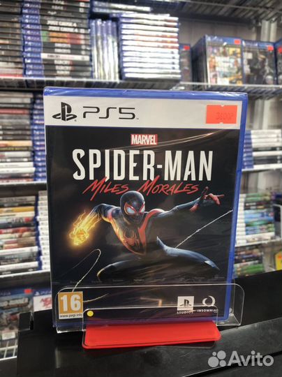 Человек паук майлз моралес ps5