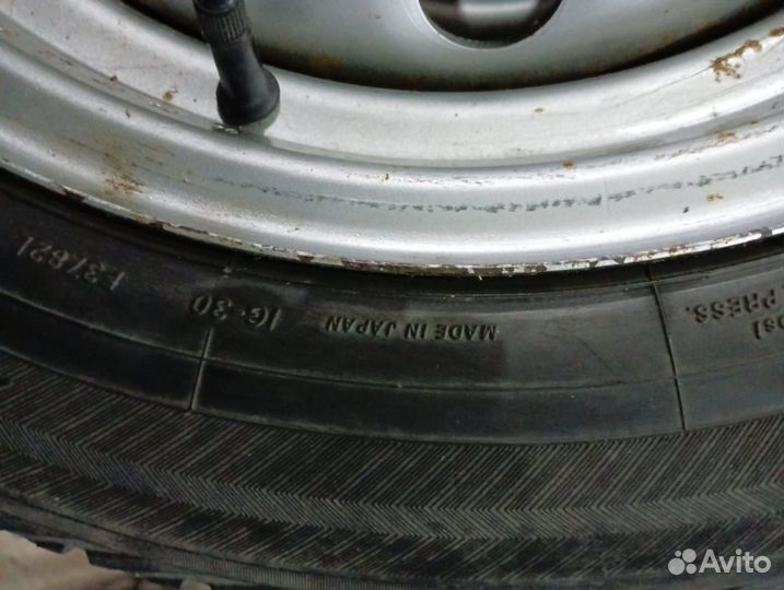 Зимняя резина с дисками r15 Yokohama 4 колеса