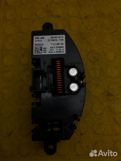 Резистор, Реостат (Реле вентилятора, Отопителя)