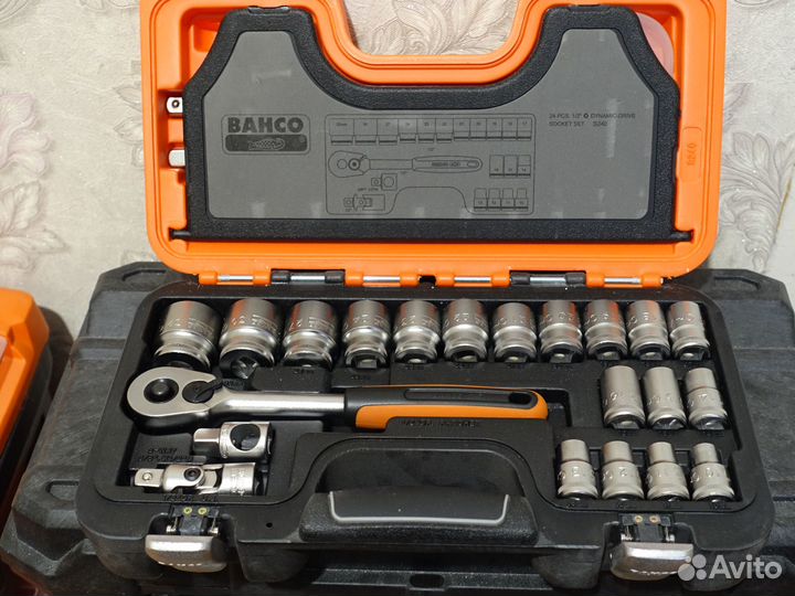 Набор торцевых головок 1/2 Bahco