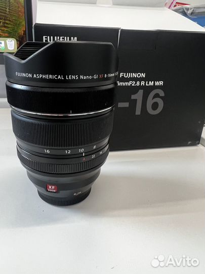 Fujifilm xf8-16mm f 2.8 r lm wr