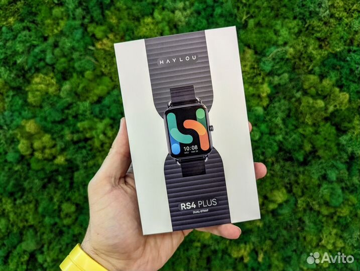 Умные часы Haylou RS4 plus, черные