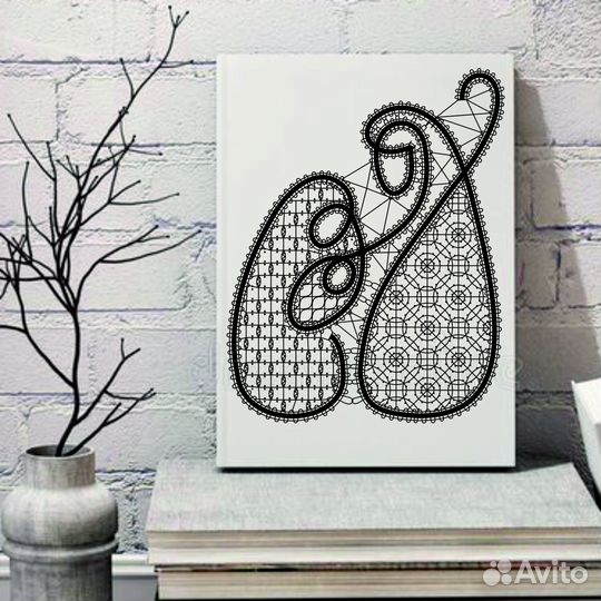 Сколок схема плетения кружева Рождество