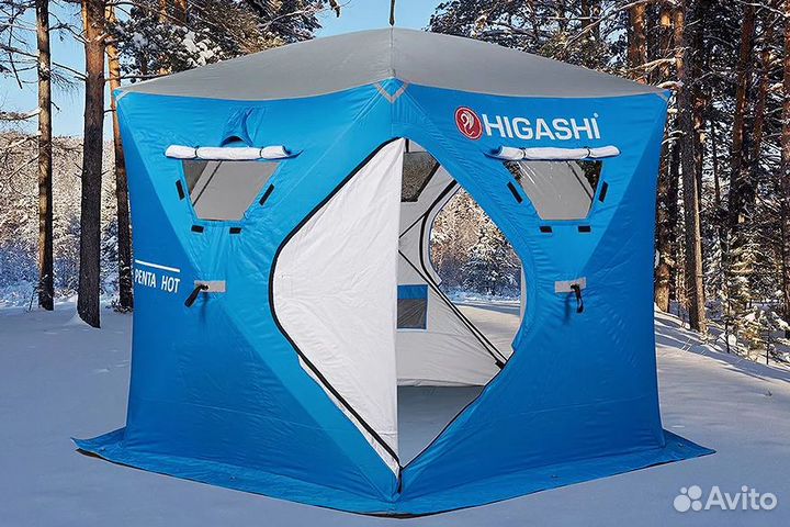 Палатка higashi Penta Hot DC зимняя для рыбалки