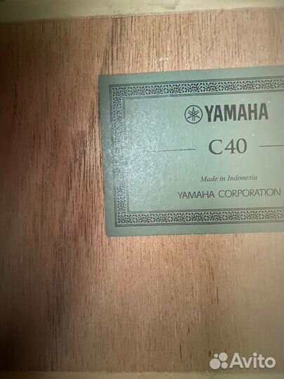 Гитара yamaha c40