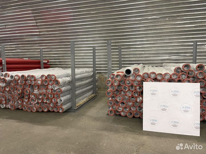 Бетоновод-труба 125 двухслойный на бетононасос