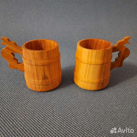 Кружка сувенир из дерева