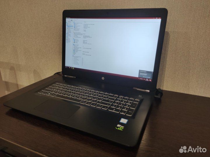 Игровой ноутбук HP i-7/16GB oзу/GTX1050/SSD250