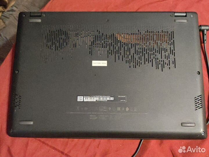 Ноутбук msi modern 14