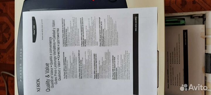 Xerox 3250 dn принтер лазерный, ч/б формат А4