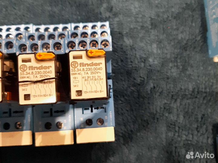 Розетка под реле finder 94.04; 95.05. Реле к ним