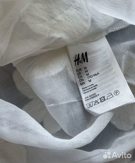 Новая блуза из жаккардовой ткани H&M