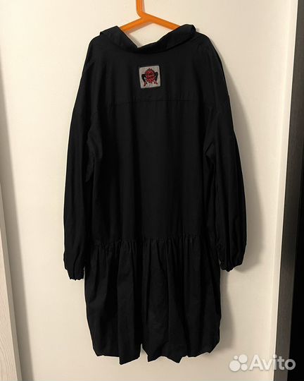 Платье женское свободное черное