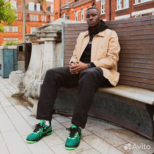 Nike Air Force 1 React Black / Green