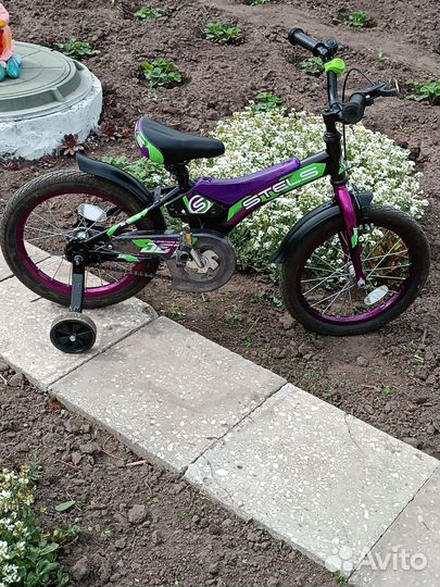 Детский велосипед stels 16