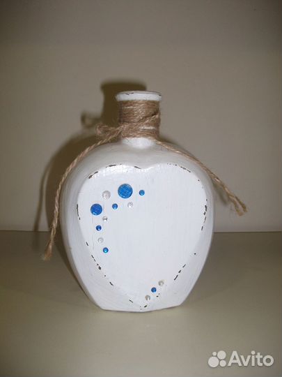 Ваза декоративная Бутылка винтаж