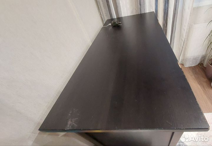 Комод IKEA хемнэс черный