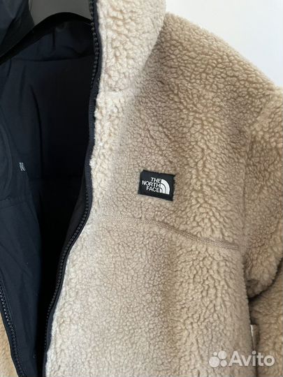 Зимняя куртка черная The North Face SS22 двусторон