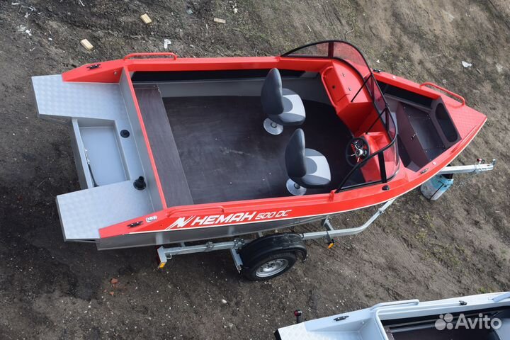 Новый алюминиевый катер Неман 500DC под ключ