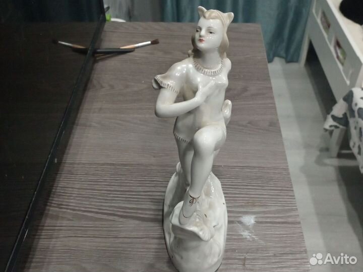 Статуэтка балерина балерина кошка