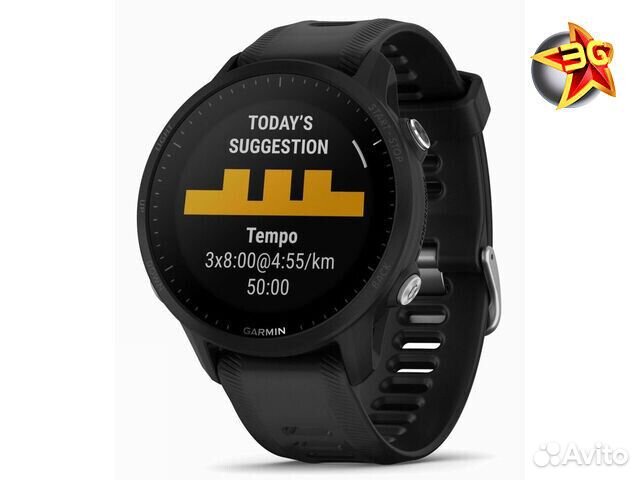 Часы Garmin Forerunner 955 Black 010-02638-30