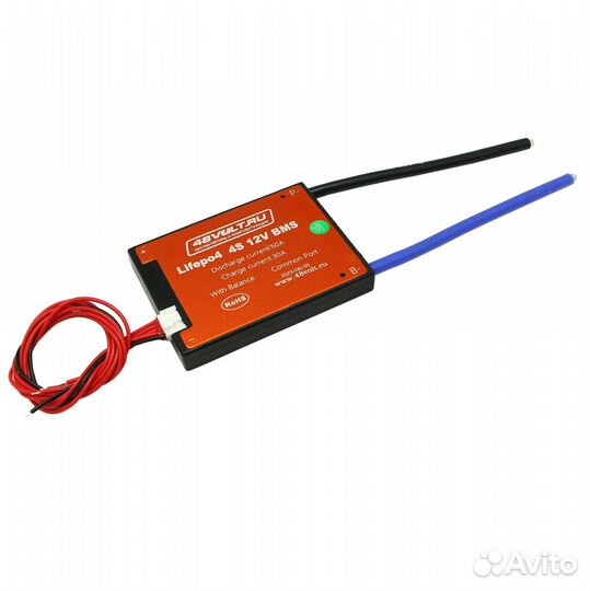 BMS lifepo4 4S 12V 30A симметрия