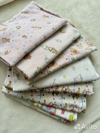 Пеленки фланелевые бу
