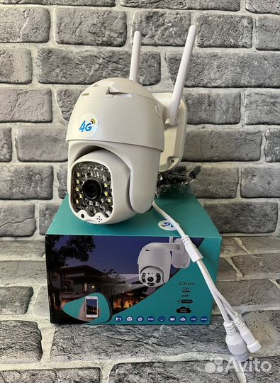 Камера уличная беспроводная видеонаблюдения 4G