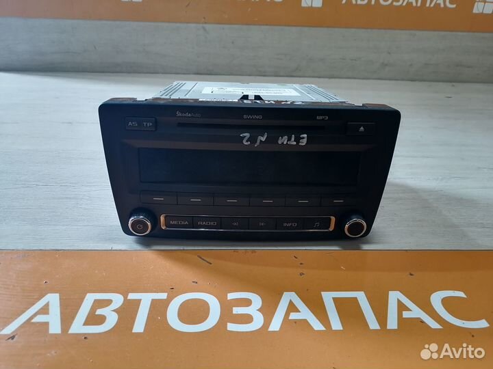 Магнитола штатная Skoda Yeti Йети Octavia A 5