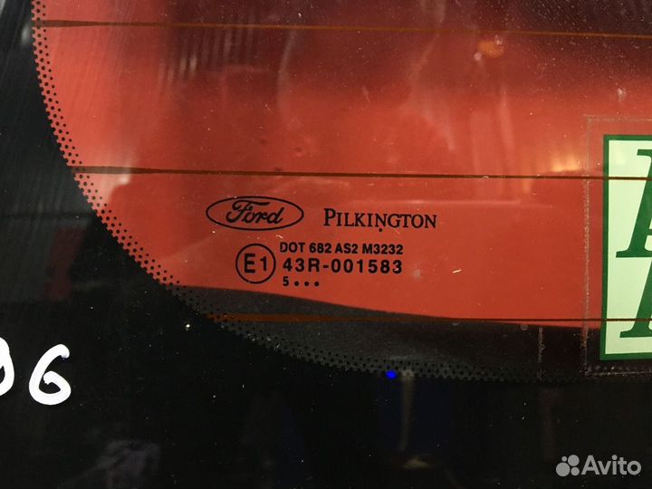 Дверь багажника Ford Fusion хетчбэк fxja 1.4L 1388