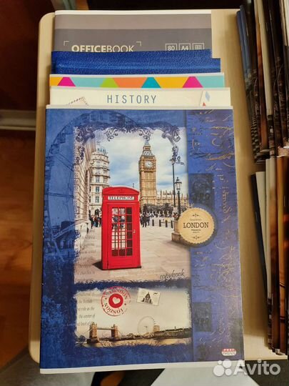 Рабочие тетради набор клетка линейка