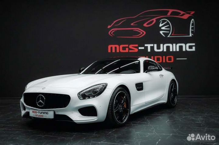 Решетка GT Style black С190 дорест Mercedes AMG GT