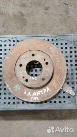 Диск тормозной передний Hyundai Elantra