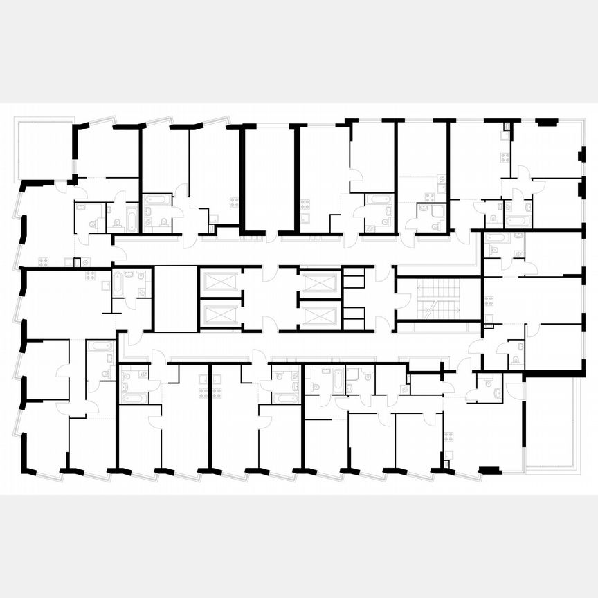 2-к. квартира, 55,5 м², 29/32 эт.